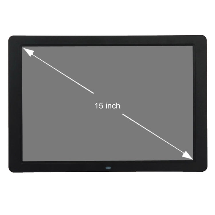 15 inch 1280 x 800 16:9 LED Widescreen Suspensibility Digital Photo Frame with Holder & Remote Control, Support SD / MicroSD / MMC / MS / XD / USB Flash Disk