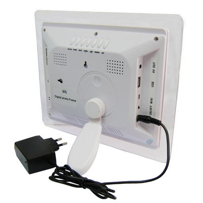 8.0 inch Digital Photo Frame with Remote Control Support SD / MMC / MS Card(White)