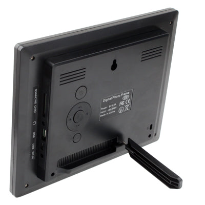 8 inch Digital Picture Frame with Remote Control Support SD / MMC / MS Card and USB (8009B)(Black)