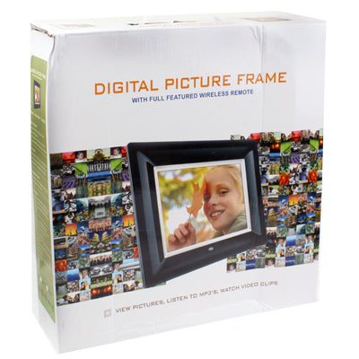 10 inch Digital Picture Frame Support SD / MMC / MS Card and USB(1011B)(Black)