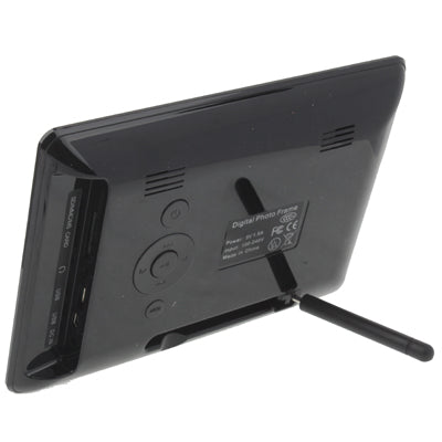 7 inch Digital Picture Frame with Remote Control Support SD / MMC / MS Card and USB (7005B)(Black)