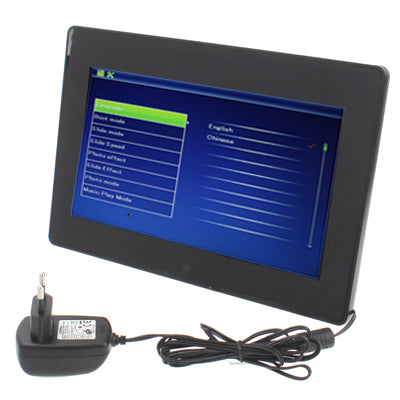8 inch Digital Picture Frame with Remote Control Support SD / MMC / MS Card and USB (8006B)(Black)