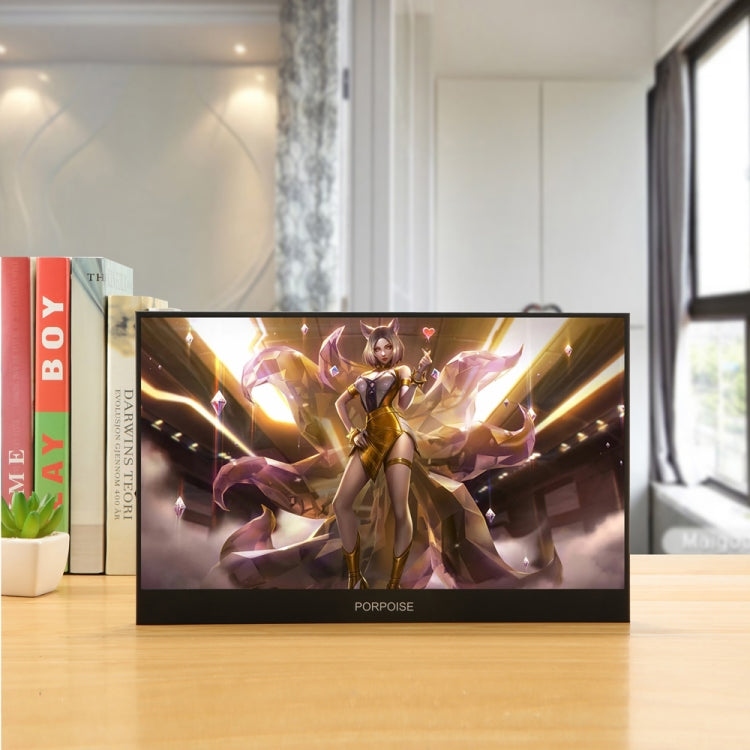 15.6 inch 1080P LED Portable Display Support HDR(Black)