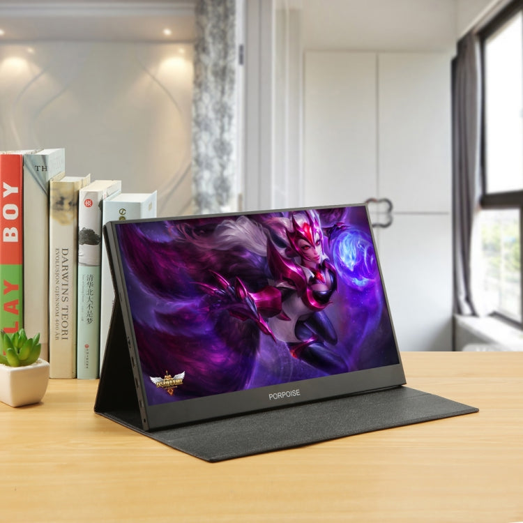 15.6 inch 1080P LED Portable Display Support HDR(Black)