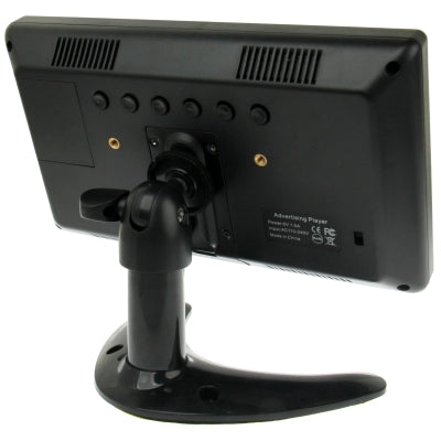 7 inch 800x480/16:9 LCD Digital Picture Frame with Holder & Remote Control Support SD / MMC / MS Card and USB (POP-701)