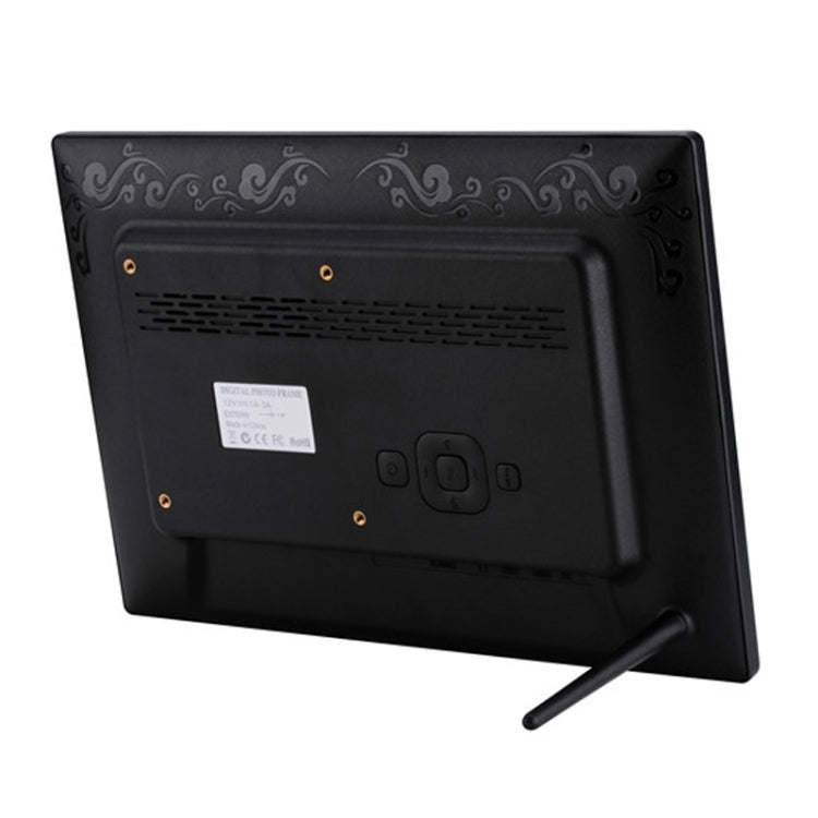 12.1 inch Digital Photo Frame with Holder & Remote Control, Allwinner F16 Program, Support SD /  MMC / USB Flash Disk