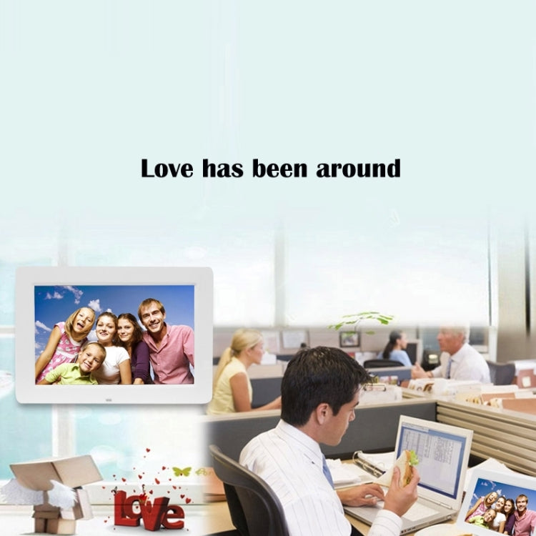 13 inch 1024 x 768 / 16ï¼š9 LED Widescreen Suspensibility Digital Photo Frame with Holder & Remote Control, Support SD / MicroSD / MMC / MS / XD / USB Flash Disk