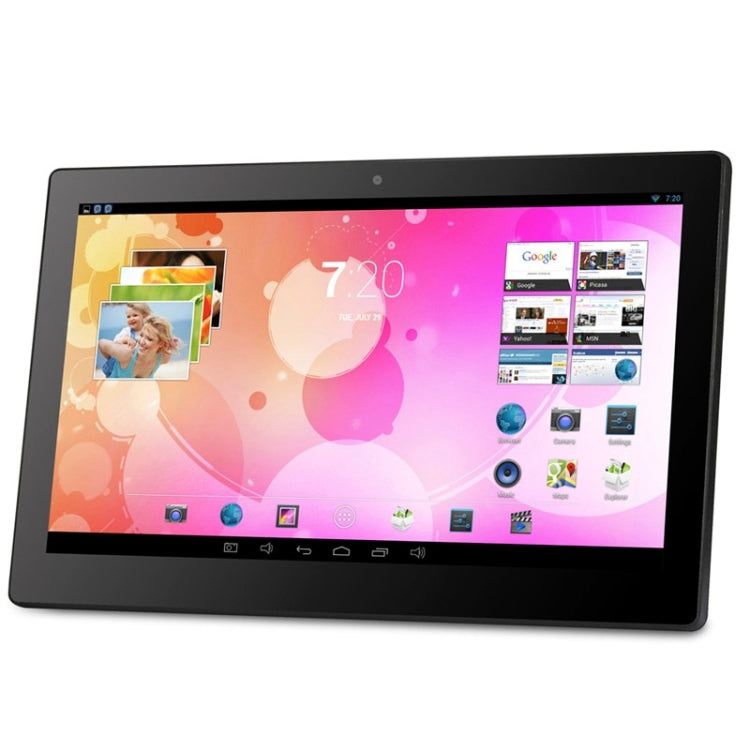 HSD-P537 Touch Screen All in One PC with Holder, 2GB+16GB, 15.6 inch Full HD 1080P Android 6.0 Quad Core Cortex A17 1.8GHz, Support Bluetooth, WiFi, SD Card, USB OTG(Black)