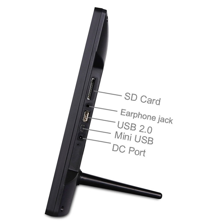 HSD-P537 Touch Screen All in One PC with Holder, 2GB+16GB, 15.6 inch Full HD 1080P Android 6.0 Quad Core Cortex A17 1.8GHz, Support Bluetooth, WiFi, SD Card, USB OTG(Black)
