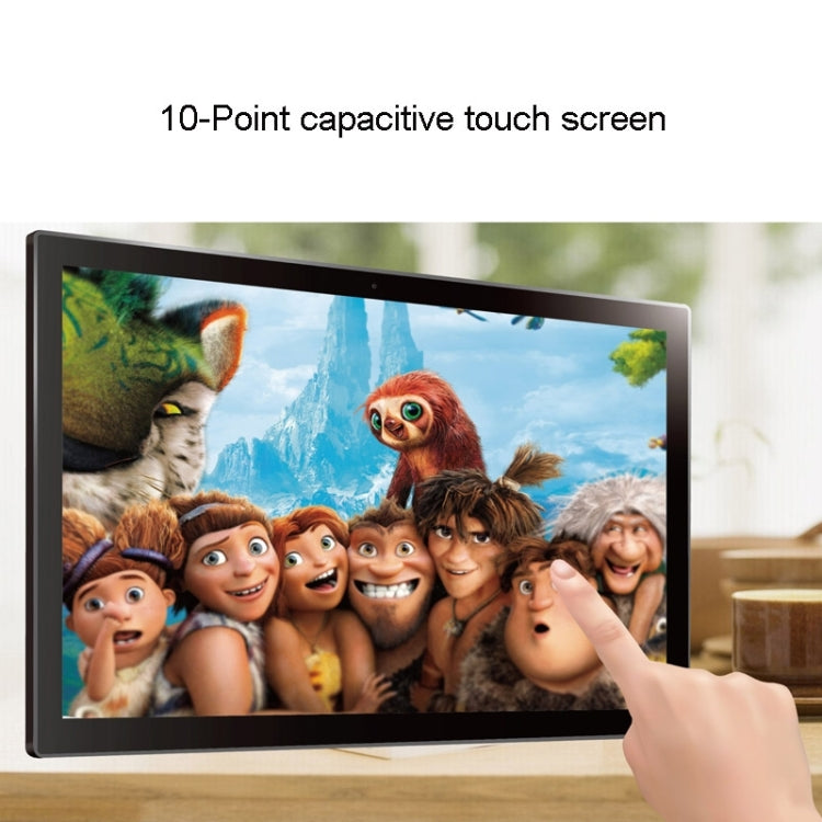 HSD-P537 Touch Screen All in One PC with Holder, 2GB+16GB, 15.6 inch Full HD 1080P Android 6.0 Quad Core Cortex A17 1.8GHz, Support Bluetooth, WiFi, SD Card, USB OTG(Black)