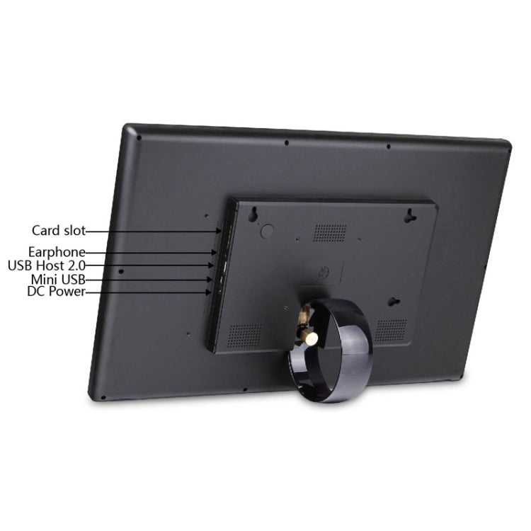HSD-P514 Touch Screen All in One PC with Holder, 2GB+16GB, 18.5 inch LCD Android 6.0 Quad Core Cortex A17 1.8GHz, Support Bluetooth, WiFi, SD Card, USB OTG(Black)