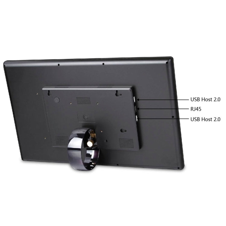 HSD-P514 Touch Screen All in One PC with Holder, 2GB+16GB, 18.5 inch LCD Android 6.0 Quad Core Cortex A17 1.8GHz, Support Bluetooth, WiFi, SD Card, USB OTG(Black)