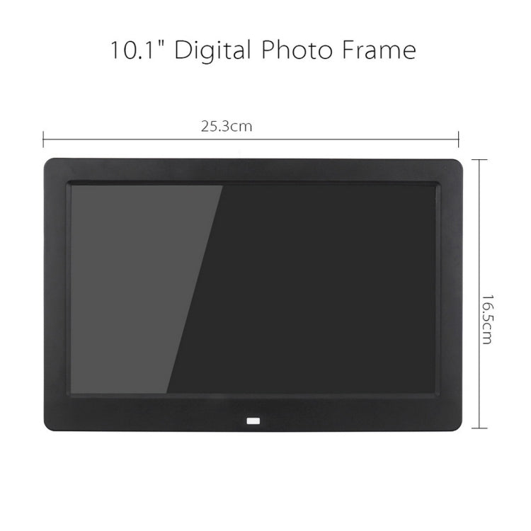 10.1 inch HD Wide Screen Digital Photo Frame with Holder & Remote Control, Allwinner E200, Alarm Clock / MP3 / MP4 / Movie Player