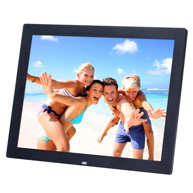 14 inch HD LED Screen Digital Photo Frame with Holder & Remote Control, Allwinner, Alarm Clock / MP3 / MP4 / Movie Player