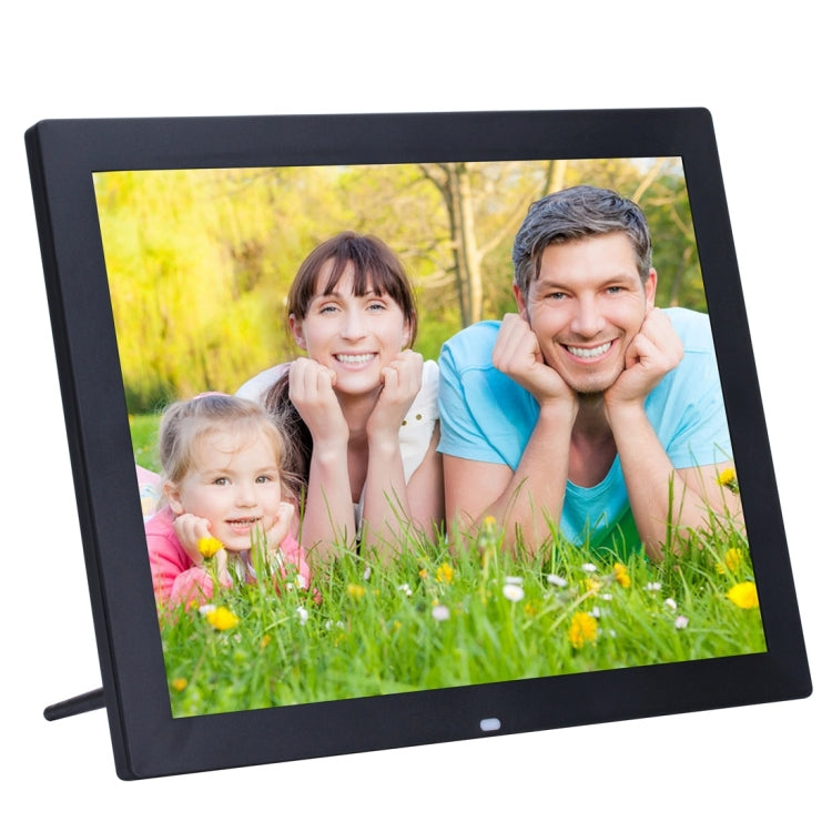 14 inch HD LED Screen Digital Photo Frame with Holder & Remote Control, Allwinner, Alarm Clock / MP3 / MP4 / Movie Player
