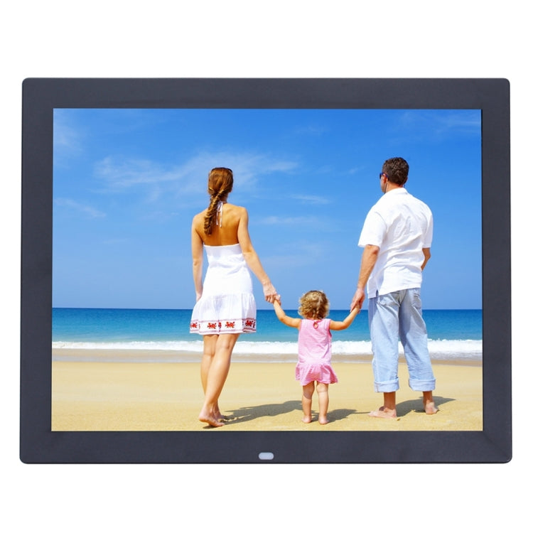 14 inch HD LED Screen Digital Photo Frame with Holder & Remote Control, Allwinner, Alarm Clock / MP3 / MP4 / Movie Player