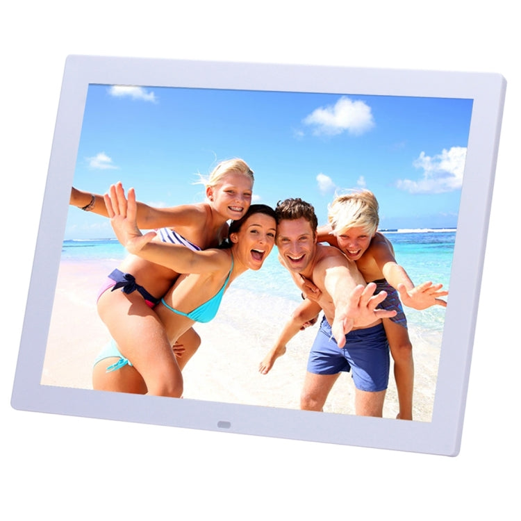 15 inch HD LED Screen Digital Photo Frame with Holder & Remote Control, Allwinner, Alarm Clock / MP3 / MP4 / Movie Player
