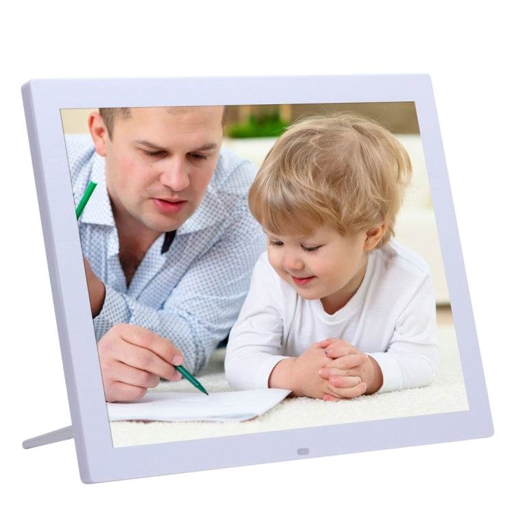 15 inch HD LED Screen Digital Photo Frame with Holder & Remote Control, Allwinner, Alarm Clock / MP3 / MP4 / Movie Player