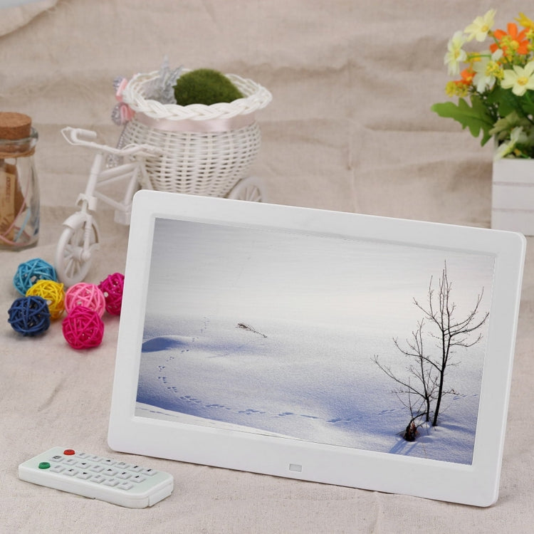 15 inch HD LED Screen Digital Photo Frame with Holder & Remote Control, Allwinner, Alarm Clock / MP3 / MP4 / Movie Player
