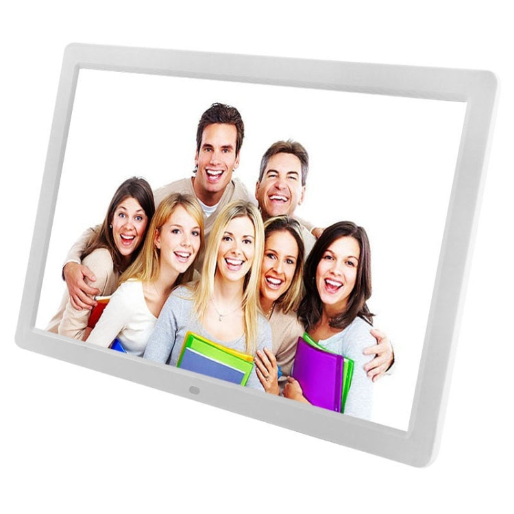17 inch HD 1080P LED Display Multi-media Digital Photo Frame with Holder & Music & Movie Player, Support USB / SD / MS / MMC Card Input