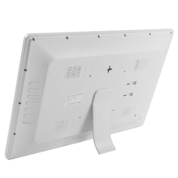 17 inch HD 1080P LED Display Multi-media Digital Photo Frame with Holder & Music & Movie Player, Support USB / SD / MS / MMC Card Input