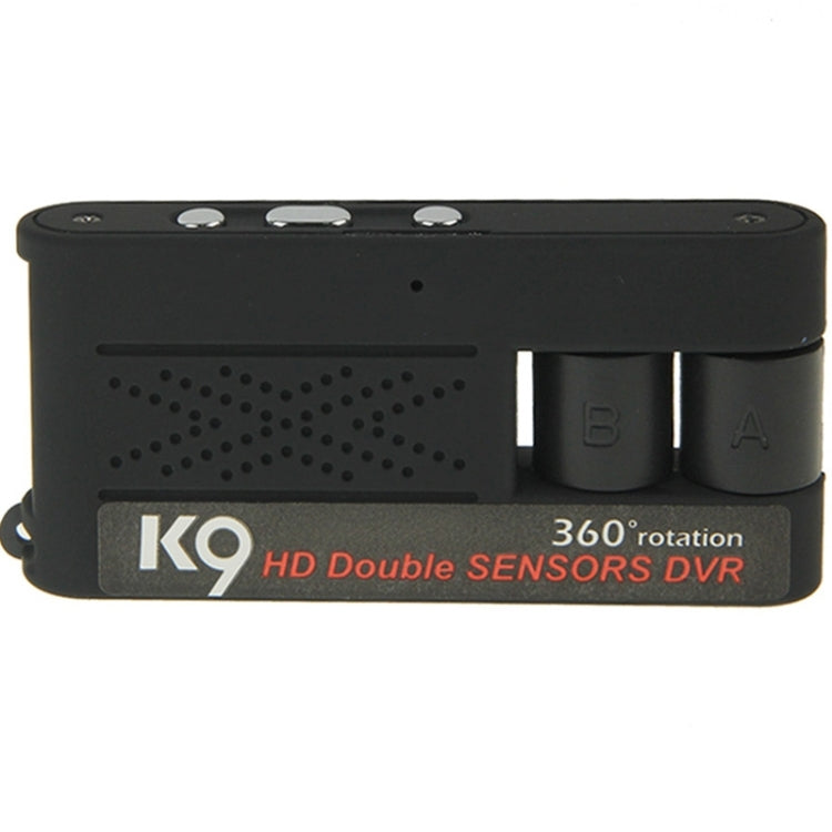 K9 Mini Hidden Dual Camera 360 Degree Panoramic Full HD DV