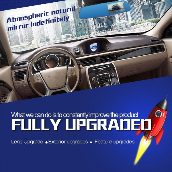 GEBITE G906 Full HD 1080P 4.3 inch Screen Display Bluetooth Vehicle DVR, 160 Degree Wide Angle Viewing, Support Handsfree / Loop Recording / Motion Detection / Lock Screen Function