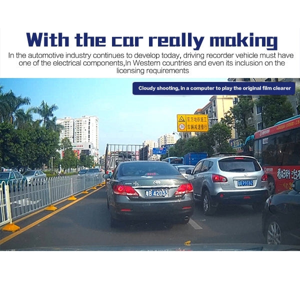 GEBITE G660 Full HD 1080P 3.0 inch Screen Display Vehicle DVR, 160 Degree Wide Angle Viewing, Support Loop Recording / Motion Detection / G-sensor / Lock Screen Function / Night Vision / Parking Guard