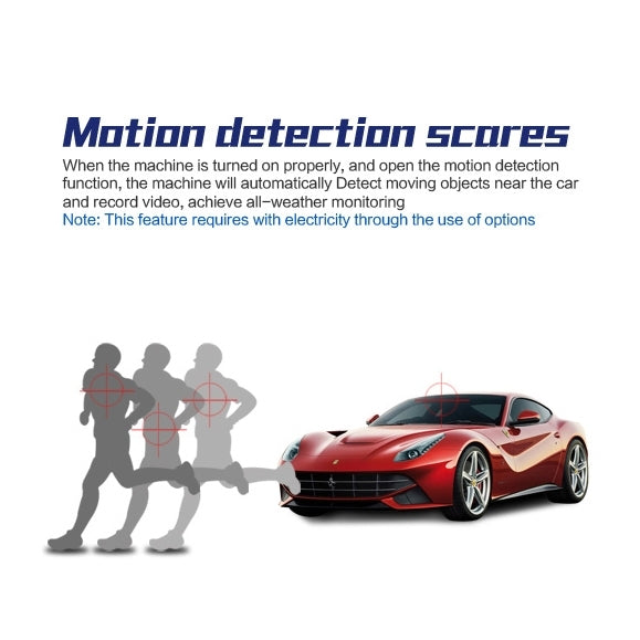 GEBITE G630 Full HD 1080P 2.4 inch Screen Display Mini Vehicle DVR, 140 Degree Wide Angle Viewing, Support Loop Recording / Motion Detection / Lock Screen Function / Parking Guard