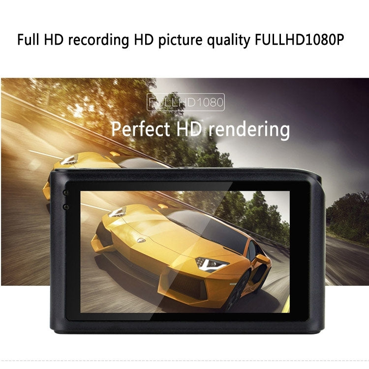 GEBITE G685 Full HD 1080P 3.0 inch Screen Display Vehicle DVR, 170 Degree Wide Angle Viewing, Support Loop Recording / Motion Detection / Parking Guard / Lock Screen Function / Night Vision / G-sensor / HDMI Output