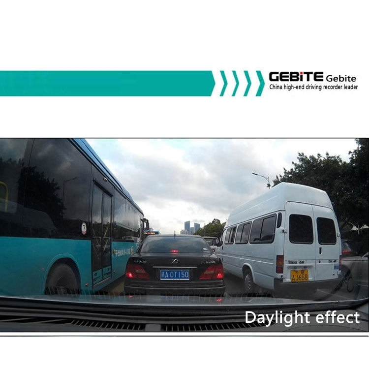 GEBITE G685 Full HD 1080P 3.0 inch Screen Display Vehicle DVR, 170 Degree Wide Angle Viewing, Support Loop Recording / Motion Detection / Parking Guard / Lock Screen Function / Night Vision / G-sensor / HDMI Output