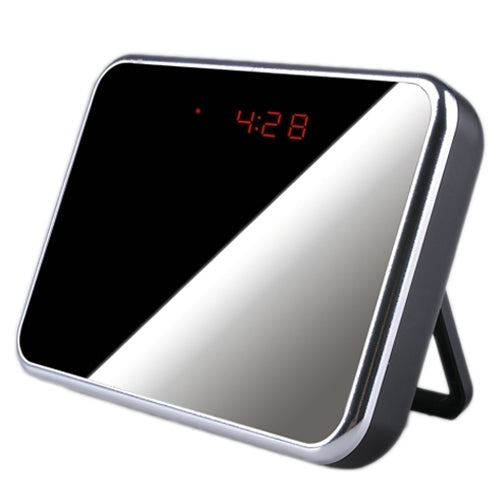 R7 1080P H.264 Fashion Safety Alarm Clock WiFi Camera, Alarm Clock / Date Display / Motion Detection / Video Recording Function, Support TF Card(Black)