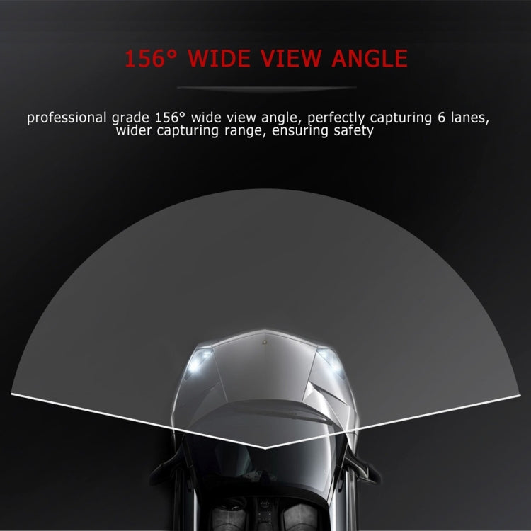 MEHOME MC1 Full HD 1080P Car DVR Recorder, 156 Degree Wide Angle Viewing, Wifi Interconnection, Support Gesture Induction & Loop Recording & G-Sensor Function