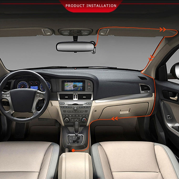 MEHOME MC1 Full HD 1080P Car DVR Recorder, 156 Degree Wide Angle Viewing, Wifi Interconnection, Support Gesture Induction & Loop Recording & G-Sensor Function