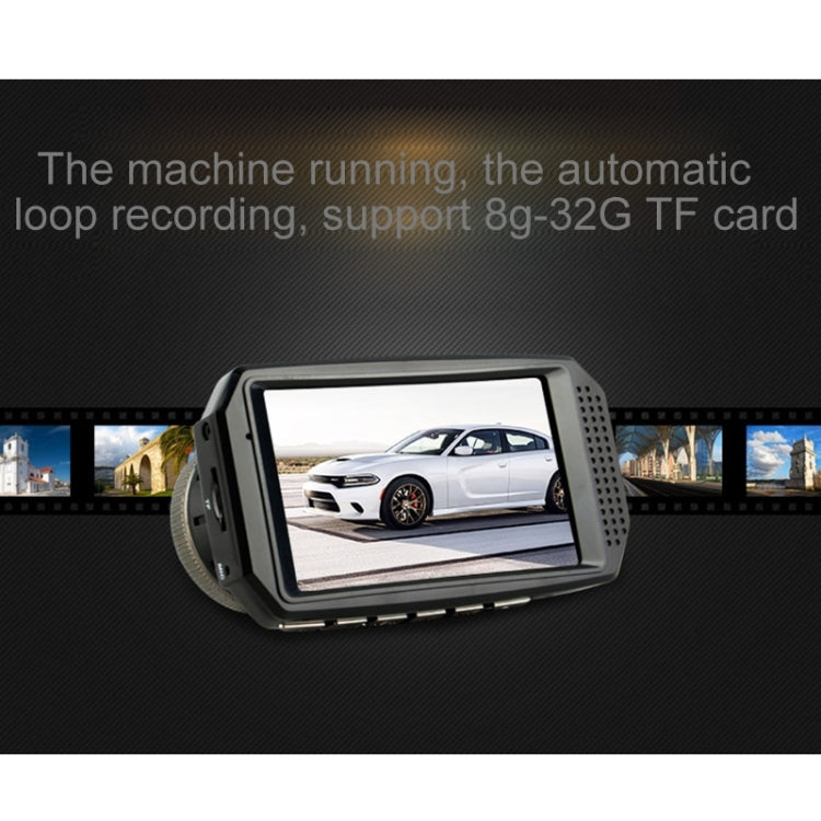 GEBITE G695 Full HD 1080P 2.4 inch Screen Display Vehicle DVR, 170 Degree Wide Angle Viewing, Support Loop Recording / Motion Detection / Parking Guard / G-Sensor / Lock Screen Function