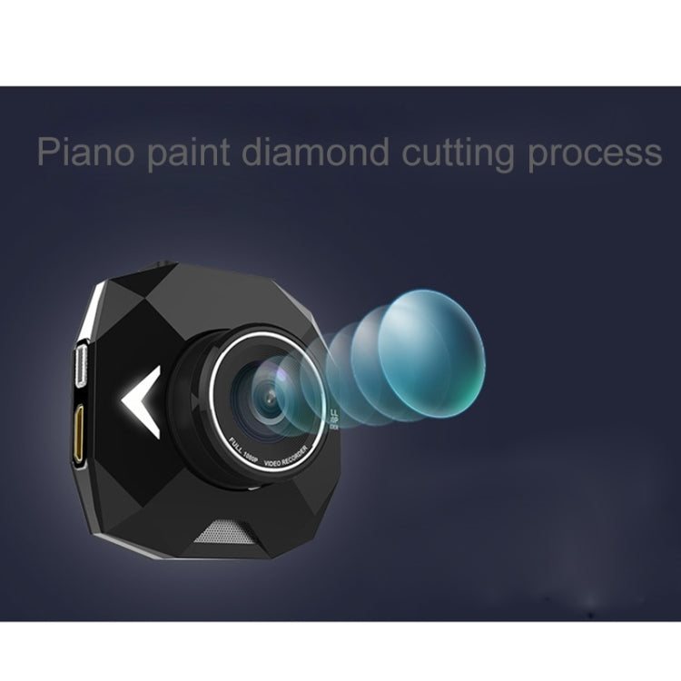 GEBITE G907 Full HD 1080P 2.4 inch Screen Display Vehicle DVR, 160 Degree Wide Angle Viewing, Support Loop Recording / Motion Detection / Parking Guard / G-Sensor / Lock Screen Function