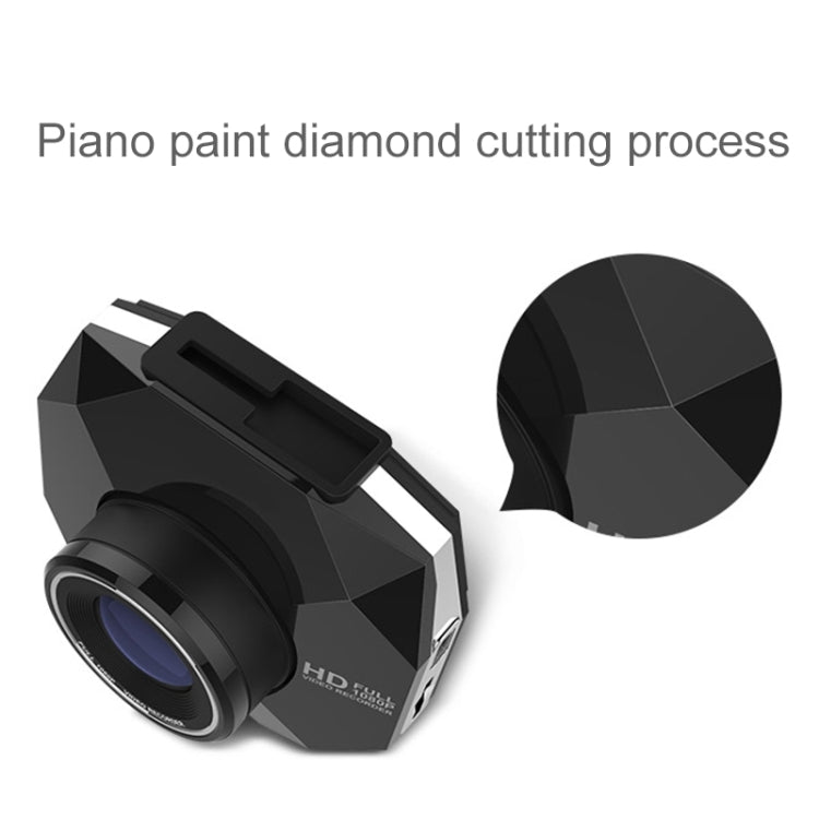 GEBITE G907 Full HD 1080P 2.4 inch Screen Display Vehicle DVR, 160 Degree Wide Angle Viewing, Support Loop Recording / Motion Detection / Parking Guard / G-Sensor / Lock Screen Function