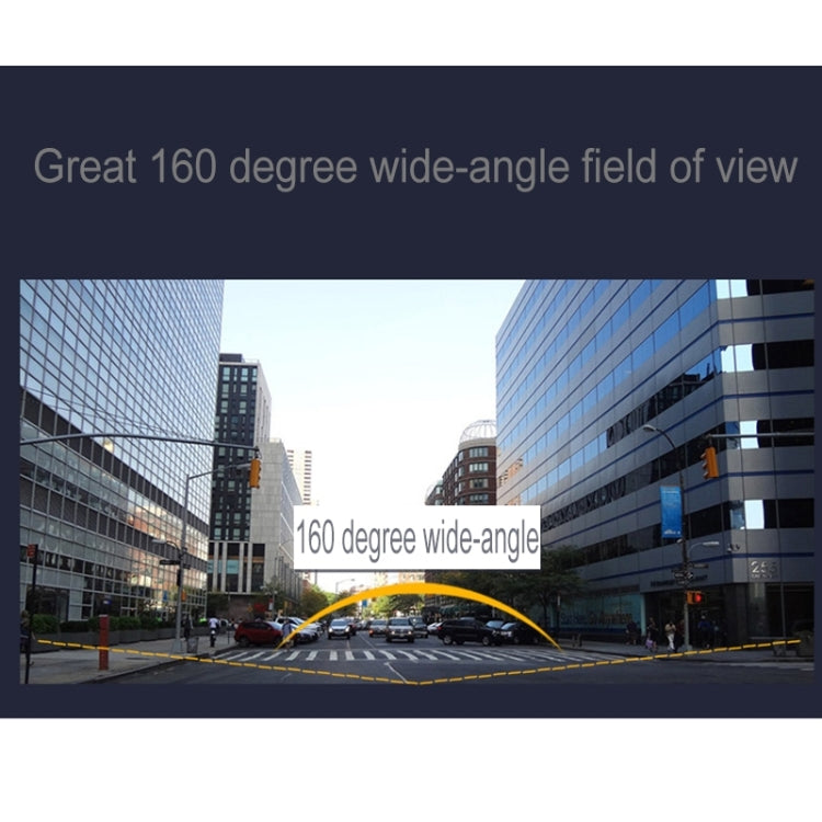 GEBITE G907 Full HD 1080P 2.4 inch Screen Display Vehicle DVR, 160 Degree Wide Angle Viewing, Support Loop Recording / Motion Detection / Parking Guard / G-Sensor / Lock Screen Function