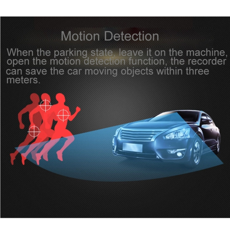 GEBITE G907 Full HD 1080P 2.4 inch Screen Display Vehicle DVR, 160 Degree Wide Angle Viewing, Support Loop Recording / Motion Detection / Parking Guard / G-Sensor / Lock Screen Function