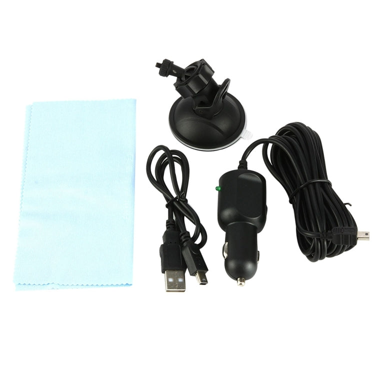 AMPE A301F Full HD 1080P 3.0 inch Screen Display Car DVR Recorder, 170 Degree Wide Angle Viewing, Support Loop Recording / Motion Detection / Parking Guard / Night Vision / G-Sensor / Lock Screen Function (Grey)