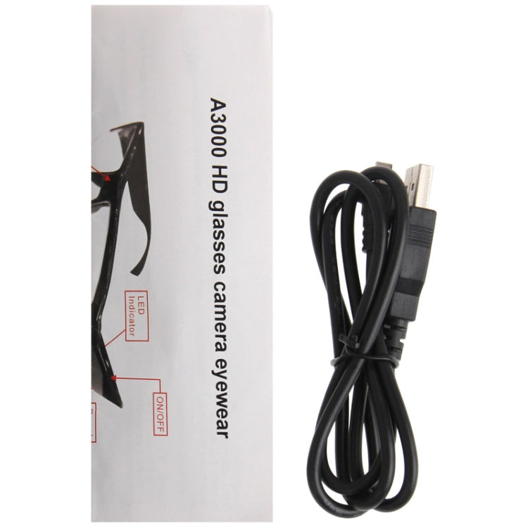 Full HD 1080P 5.0 Mega Pixels CMOS Glasses / Mini DVR Recorder Camera with Audio / Video Recording / Photo Function, Support TF Card up to 32GB
