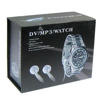 Mini DVR Wrist Watch Recorder Camera, Built in 4GB TF Card