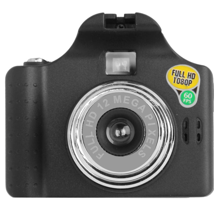 Full HD 1080P Mini Vehicle DVR / Black Box, 1.5 inch Screen, Support TF Card (GT-07)(Black)