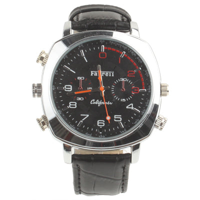 Waterproof 1080P HD DVR Wrist Watch Recorder Camera, Support PC Camera Function, Built in 4GB memory