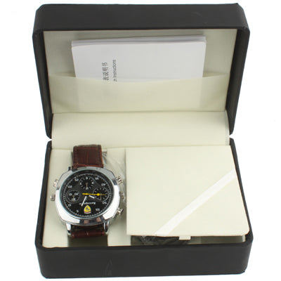 720P Watch Camera with Waterproof Function, Built in 4GB Memory