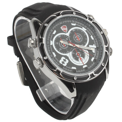 Full HD 1080P IR Night Vision Watch DVR Camera with Voice Control / Video Recording / Photo taking / PC Camera / Waterproof Function(Black)
