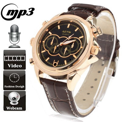 DV DVR Camcorder Watch with MP3 Motion Detection Auto Recording / Voice Recording / Photo Taking Function , Built-in 4GB Memory, AVI Video Format