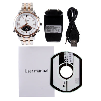 1080P  DV DVR Camcorder Watch with Night Vision / Motion Detection Auto Recording / Voice Recording / Photo Taking Function , Built-in 4GB Memory, AVI Video Format