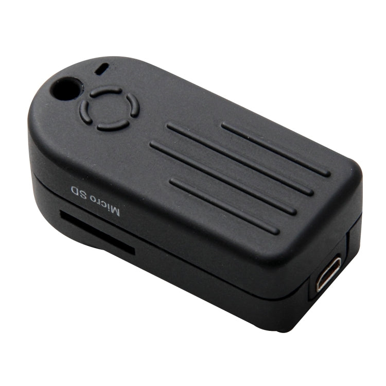 720*480P Mini Metal Thumb DV Camcorder Sport Camera with Night Vision & TF Card Slot & 5 LED, Built in Microphone(Black)