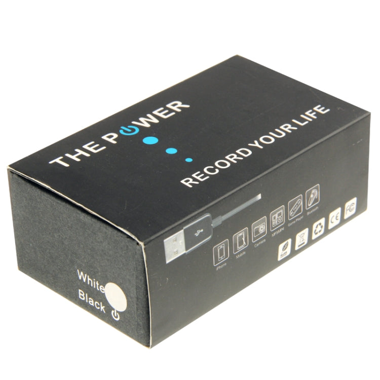 3000mah Mobile Power Camera HD 720P 5.0 Mega Power Bank Mini DVR, Recording Resolution: 1280 x 720 Pixels, Support TF Card, SP-007S(Black)